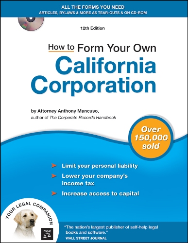 Title details for How to Form Your Own California Corporation by Anthony Mancuso - Available